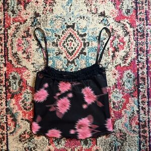 Floral crop top